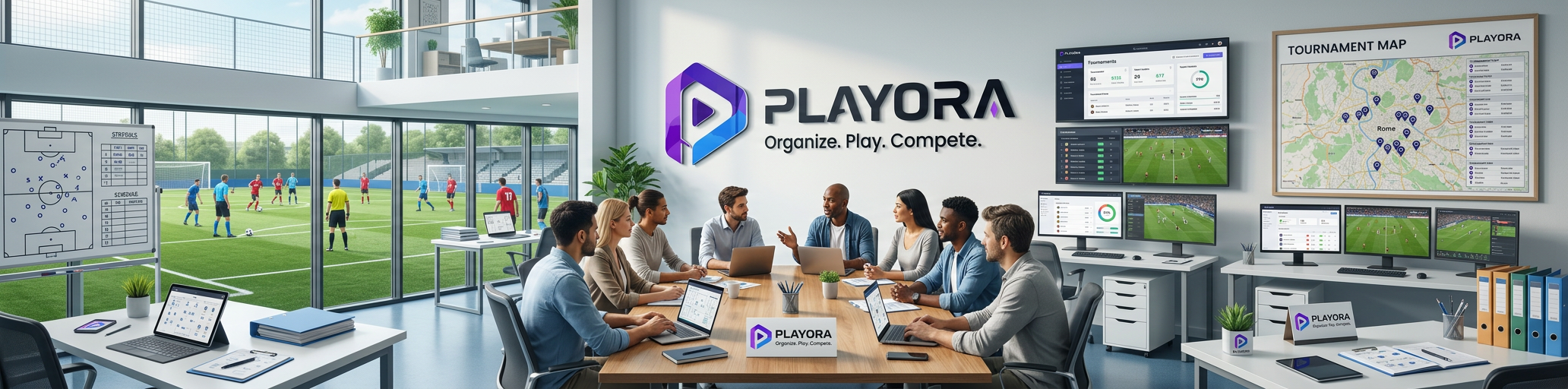 Ambiente sportivo PLAYORA